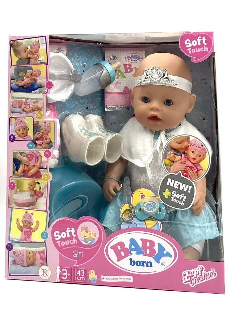 Zapf Creation BABY Born Soft Touch Eisballerina Mit Accessoires 43cm 10 Zapf Creation BABY Born Soft Touch Eisballerina Mit Accessoires 43cm – Bild 10