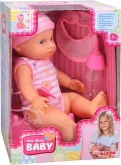 SIMBA TOYs Simba New Born Baby, Mit Trink- & Nässfunktion, 30 Cm Mit Zubehör 20 SIMBA TOYs Simba New Born Baby, Mit Trink- & Nässfunktion, 30 Cm Mit Zubehör -Babyfreude Deutschland Verkaufs-Shop 42f192d8e1147f5317e581ebc1d07b31