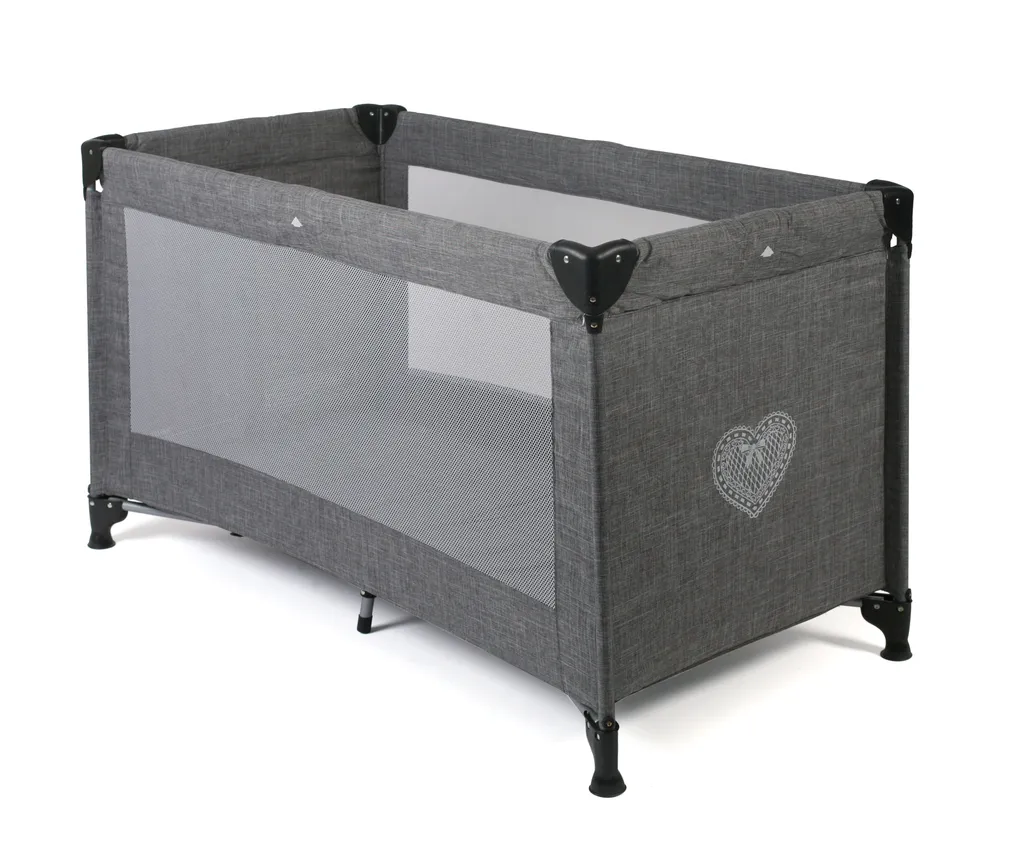 Reisebett Basic, Jeans Grau 2 Reisebett Basic, Jeans Grau – Bild 2