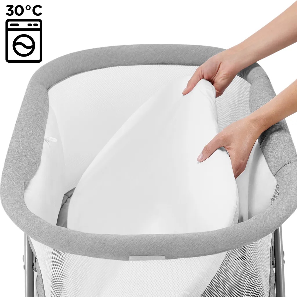 LOVI 3in1-Kinderbett Von Kinderkraft Grau 2 LOVI 3in1-Kinderbett Von Kinderkraft Grau – Bild 2