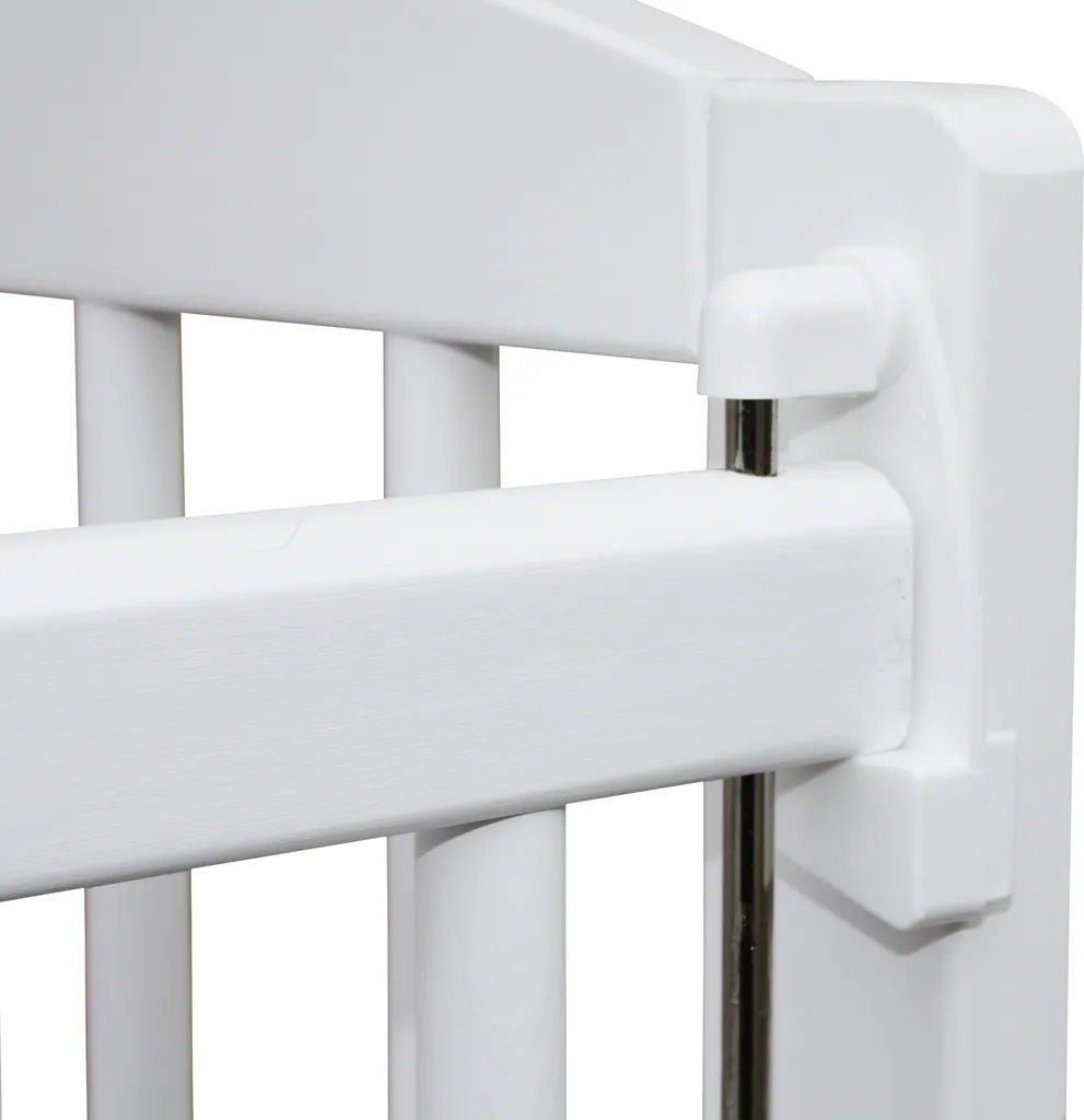 Beistellbett Babybett 90x40 Cm Mit Matratze Und Räder Höhenverstellbar Weiss 5 Beistellbett Babybett 90x40 Cm Mit Matratze Und Räder Höhenverstellbar Weiss – Bild 5