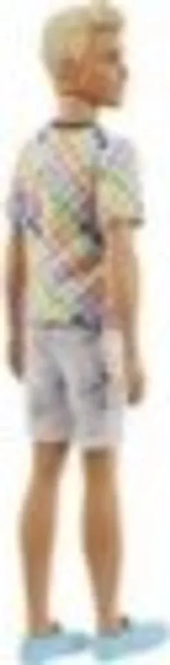 Barbie Ken Fashionistas Puppe Im Karierten T-Shirt