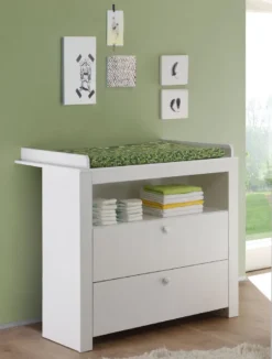 Trendteam Babyzimmer Wickelkommode Olivia/Julie Weiß 96 X 104 X 69 Cm -Babyfreude Deutschland Verkaufs-Shop 474529b2e032e0eed40a7f8978b28669