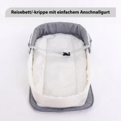 JOYCUTE - 2 In 1 Babynest, Reisebett Bzw. Reisetasche, Faltbare Krippe, Nestchen, Grau -Babyfreude Deutschland Verkaufs-Shop 48c002473bab478af3fcd301d2264f1e