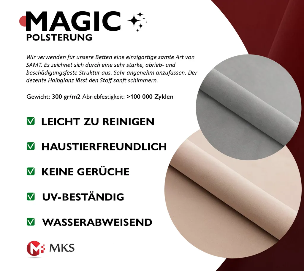 Bett Maja 3 Kinderbett Boxspringbett - Jugendbett Einzelbett Links - Grau 90 X 200 Cm 3 Bett Maja 3 Kinderbett Boxspringbett - Jugendbett Einzelbett Links - Grau 90 X 200 Cm – Bild 3