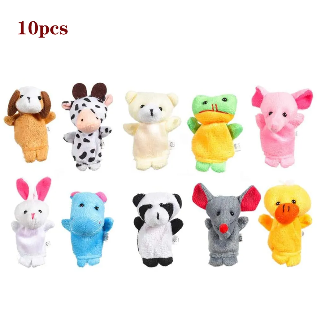 Fingerpuppen Baby, 10 Stück Fingerpuppen Tiere Set Für Baby Und Kinder 1 Fingerpuppen Baby, 10 Stück Fingerpuppen Tiere Set Für Baby Und Kinder