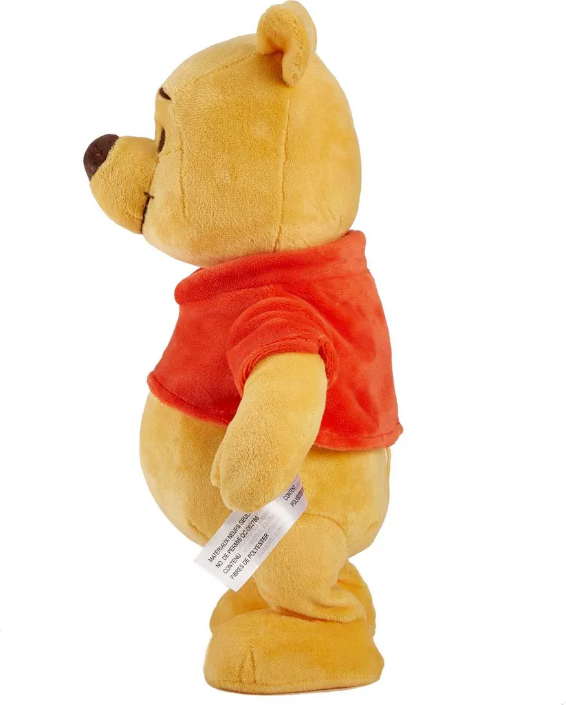 Fisher-PriceDisney Winnie Puuh Plüschspielzeug, 30 Cm Große Weiche Dein Freund Puuh Figur Für Kinder Ab 3 Jahren 5 Fisher-PriceDisney Winnie Puuh Plüschspielzeug, 30 Cm Große Weiche Dein Freund Puuh Figur Für Kinder Ab 3 Jahren – Bild 5