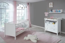 Trendteam Babyzimmer Wickelkommode Ole/Emma Weiß Melamin/WeißNachbildung 90 X 104 X 78 Cm -Babyfreude Deutschland Verkaufs-Shop 4d9405123e7dde92e89a7c058bcb4779