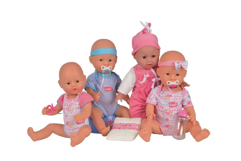 SIMBA TOYs Simba New Born Baby, Mit Trink- & Nässfunktion, 30 Cm Mit Zubehör 5 SIMBA TOYs Simba New Born Baby, Mit Trink- & Nässfunktion, 30 Cm Mit Zubehör – Bild 5