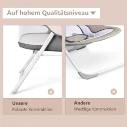 COSTWAY Stubenwagen Beistellbett Baby Babywiege Reisebett Schaukelwiege Mit Transporttasche Und Matratze Faltbar Klappbar Tragbar (grau) 11 COSTWAY Stubenwagen Beistellbett Baby Babywiege Reisebett Schaukelwiege Mit Transporttasche Und Matratze Faltbar Klappbar Tragbar (grau) -Babyfreude Deutschland Verkaufs-Shop 4fb68f13a79bde4b6104f230f108846c