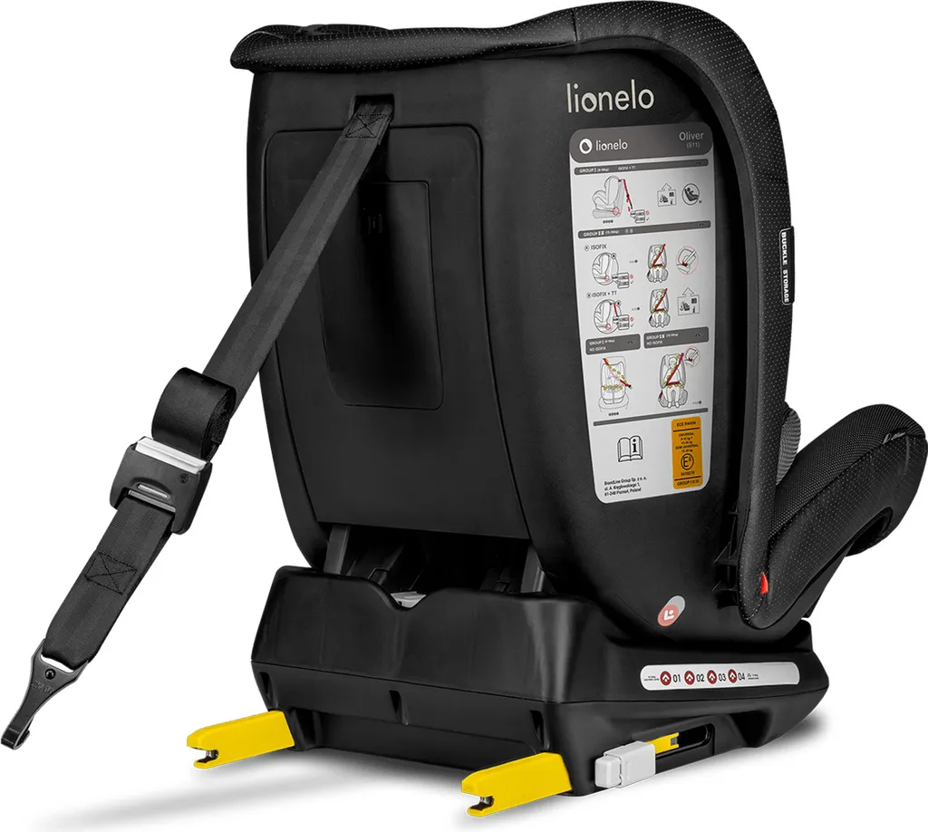 Lionelo Oliver Kindersitz 9-36kg Kindersitz Isofix Top Tether Seitenschutz 5 Punkt Gurt Rückenlehnenverstellung Kopfstützenverstellung Reduktionseinlage ECE R44 04 8 Lionelo Oliver Kindersitz 9-36kg Kindersitz Isofix Top Tether Seitenschutz 5 Punkt Gurt Rückenlehnenverstellung Kopfstützenverstellung Reduktionseinlage ECE R44 04 – Bild 8