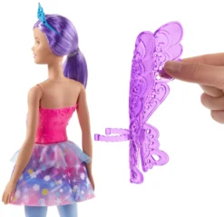 Barbie Dreamtopia Fee (lila Haare) Puppe Mit Flügeln, Anziehpuppe, Modepuppe 18 Barbie Dreamtopia Fee (lila Haare) Puppe Mit Flügeln, Anziehpuppe, Modepuppe -Babyfreude Deutschland Verkaufs-Shop 53c8eea6112ecc9fe860e956ef5c56d1