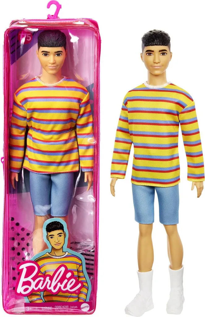 Barbie Ken Fashionistas Puppe Im Oversized Sweater 12 Barbie Ken Fashionistas Puppe Im Oversized Sweater – Bild 12