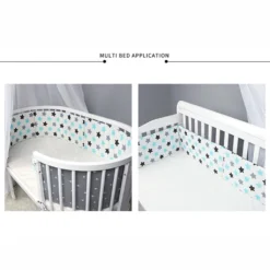 Baby Bettumrandung Nestchen Babybett Umrandungen Bettnestchen Kopfschutz Für Kinderbett Beistellbett Gitterbett 130x30 Cm (Weiß) 11 Baby Bettumrandung Nestchen Babybett Umrandungen Bettnestchen Kopfschutz Für Kinderbett Beistellbett Gitterbett 130x30 Cm (Weiß) -Babyfreude Deutschland Verkaufs-Shop 542234829b9455e9ea27ca594b262abe