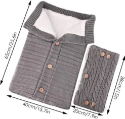 Baby Schlafsack Für Kinderwagen Winter Gestrickt Schlafsack Süße Samt Warme Tasche Pucksack Stricken Wickeln Abnehmbare Ärmel Strick Decke Schlafsack Swaddle Für Babys Neugeboren 0-18 Monat 11 Baby Schlafsack Für Kinderwagen Winter Gestrickt Schlafsack Süße Samt Warme Tasche Pucksack Stricken Wickeln Abnehmbare Ärmel Strick Decke Schlafsack Swaddle Für Babys Neugeboren 0-18 Monat -Babyfreude Deutschland Verkaufs-Shop 558e923bb1ffef0f32b14ee5aa41d95e