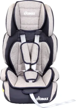 Kidimax Autokindersitz Autositz Kinderautositz 9-36 Kg 1+2+3 ECE, Grau