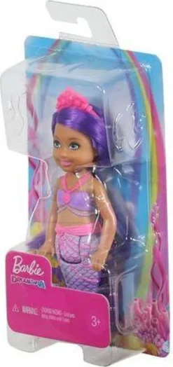 MATTEL GJJ90 Barbie Dreamtopia Chelsea Meerjungfrau Lila