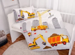 Jana Bettwäsche 100 X 135/40 X 60 Cm, Baustelle 12 Jana Bettwäsche 100 X 135/40 X 60 Cm, Baustelle -Babyfreude Deutschland Verkaufs-Shop 57197f57d16030f94a24a7abf9332772