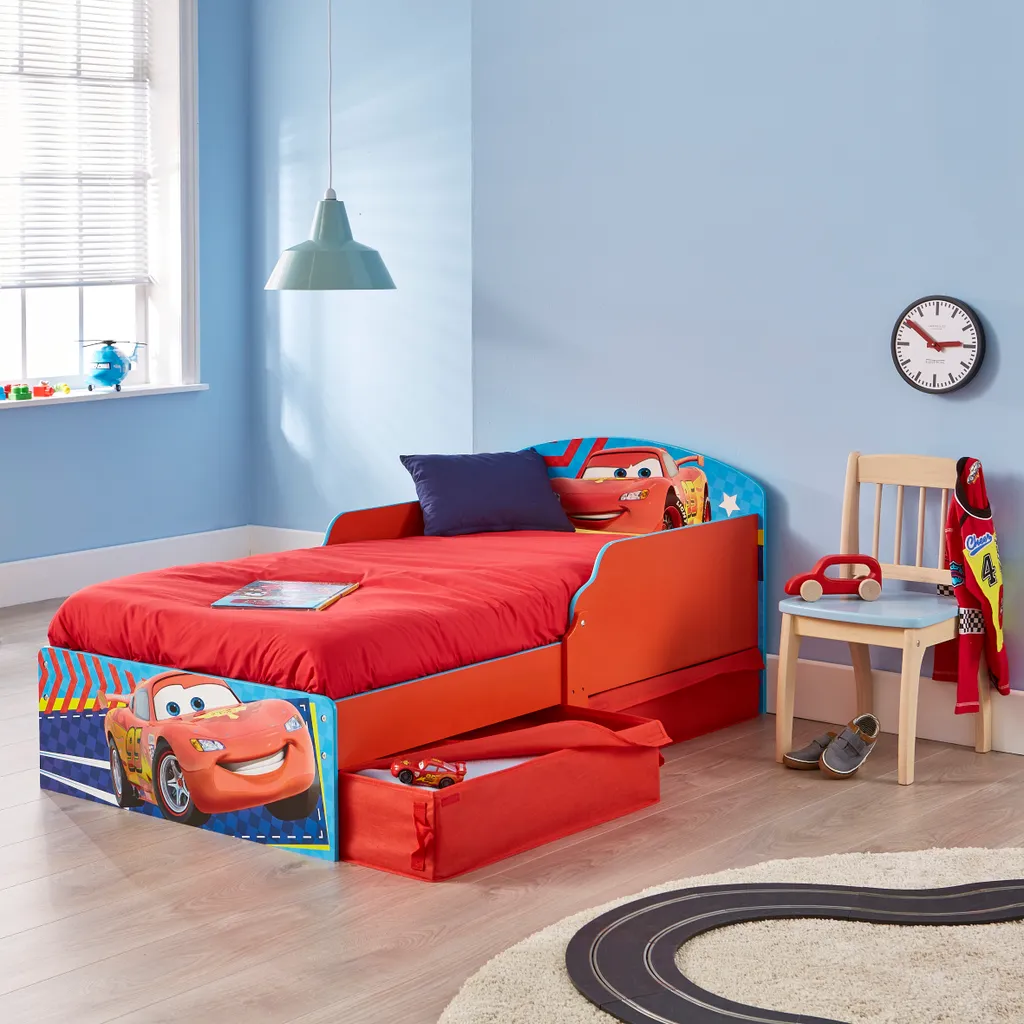 Cars Lightning McQueen Kinderbett 70 X 140 Cm Mit 2 Schubladen 6 Cars Lightning McQueen Kinderbett 70 X 140 Cm Mit 2 Schubladen – Bild 6