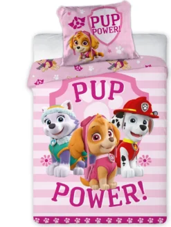 SPIN MASTER Paw Patrol Kleinkind Bettwäsche Set 100x135 40x60cm Baby Kinder Baumwolle