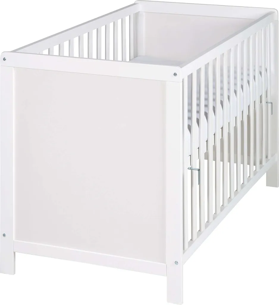 Roba Beistellbett, Weiß, Höhenverstellbar, 5 Schlupfsprossen, Inkl. Lattenrost, 60 X 120 Cm 5 Roba Beistellbett, Weiß, Höhenverstellbar, 5 Schlupfsprossen, Inkl. Lattenrost, 60 X 120 Cm – Bild 5