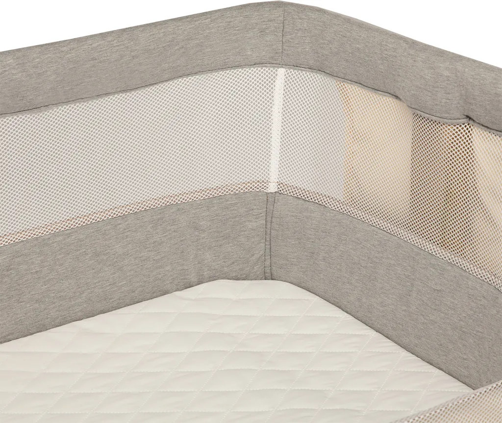 Lionelo Leonie 3in1 Kinderbett Babybett Beistellbett Wiege Zustellbett Matratze Beige 9 Lionelo Leonie 3in1 Kinderbett Babybett Beistellbett Wiege Zustellbett Matratze Beige – Bild 9