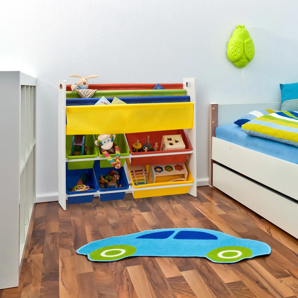 Relaxdays Kinderregal Für Bücher Und Spielsachen 2 Relaxdays Kinderregal Für Bücher Und Spielsachen – Bild 2