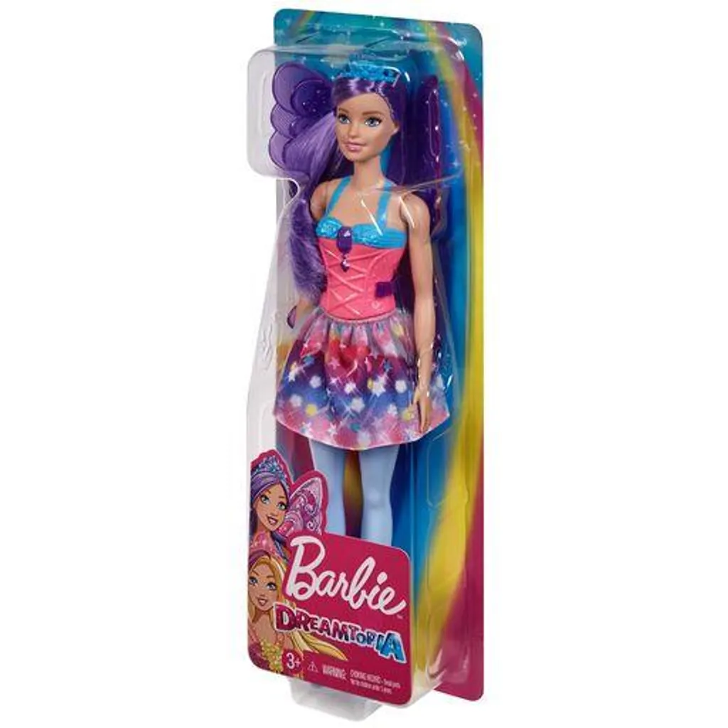 Barbie Dreamtopia Fee (lila Haare) Puppe Mit Flügeln, Anziehpuppe, Modepuppe 11 Barbie Dreamtopia Fee (lila Haare) Puppe Mit Flügeln, Anziehpuppe, Modepuppe – Bild 11
