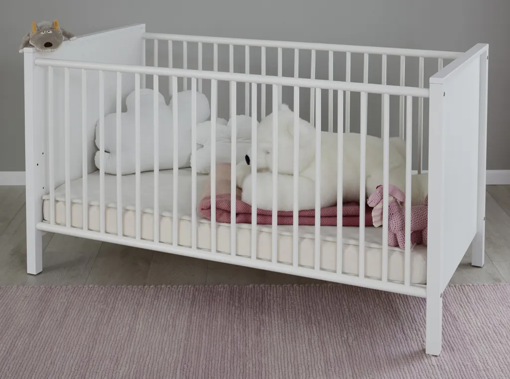 Trendteam Babyzimmer 3-teilige Kombination Ole/Emma Weiß Melamin/WeißNachbildung 12 Trendteam Babyzimmer 3-teilige Kombination Ole/Emma Weiß Melamin/WeißNachbildung – Bild 12