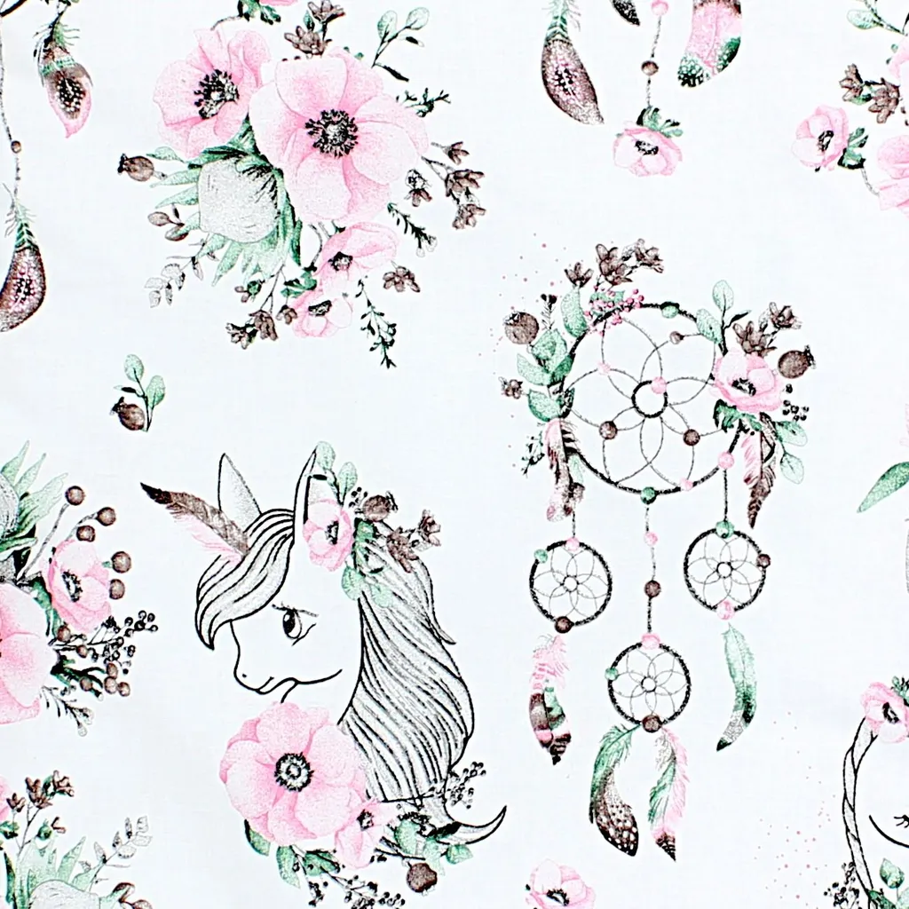 TupTam Baby Wickeltischauflage Mit Baumwollbezug Gemustert, Farbe: Traumfänger / Einhorn / Rosa, Größe: 70 X 70 Cm 6 TupTam Baby Wickeltischauflage Mit Baumwollbezug Gemustert, Farbe: Traumfänger / Einhorn / Rosa, Größe: 70 X 70 Cm – Bild 6