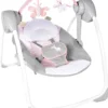 Ingenuity Baby Tragbare Schaukel, Flora Babyschaukeln Wippen Schaukel Babywippe Babyschaukel Kinderschauel Elektrische Wippe Elektrowippe