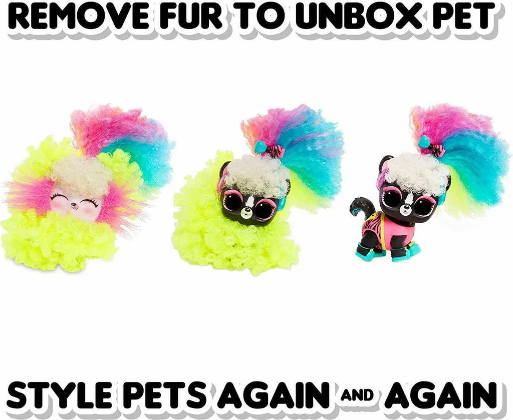 L.O.L. Surprise! Lights Pets With Real Hair & 9 Surprises Including Black Light 11 L.O.L. Surprise! Lights Pets With Real Hair & 9 Surprises Including Black Light – Bild 11