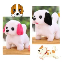 14cm Elektronischer Simulations Spielzeughund, Gehen, Bellen, Batteriebetriebenes Elektronisches Haustier, Niedlicher Kleiner Hund Rosarot -Babyfreude Deutschland Verkaufs-Shop 6c28a75b7fe27f2dec32344da609291b