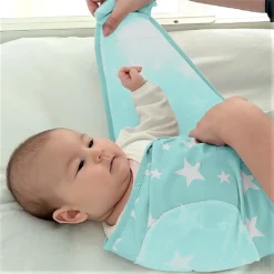 Lilly And Ben® Pucksack | S/M: 0-3 MONATE | Weitere Größen Verfügbar| 2er Set | Baumwoll-Puckdecke I Baby Mühelos Pucken | Atmungsaktives Pucktuch Mit Weichen & Verstellbaren Klettverschlüssen | Türkis Blau Für Jungen -Babyfreude Deutschland Verkaufs-Shop 6cc586191bfbd2513ce4fc26de96098c