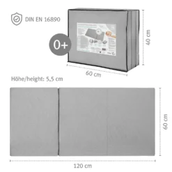 Roba Safe Asleep® Reisebettmatratze, 60x120x5,5cm, Belüfteter Schaumstoff Für Optimales Schlafklima -Babyfreude Deutschland Verkaufs-Shop 6d07ab1691bf67bb811023ac8084a484