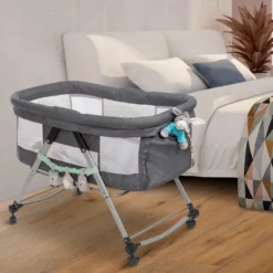 ONVAYA® Babyreisebett | Beistellbett Oder Babywiege Mit Matratze | Stubenwagen | Waschbarer Bezug | Bis 20kg | Höhenverstellbar & Zusammenklappbar -Babyfreude Deutschland Verkaufs-Shop 6e61a7759afe4d0fef8954f66961ea87