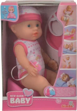 SIMBA TOYs Simba New Born Baby, Mit Trink- & Nässfunktion, 30 Cm Mit Zubehör 13 SIMBA TOYs Simba New Born Baby, Mit Trink- & Nässfunktion, 30 Cm Mit Zubehör -Babyfreude Deutschland Verkaufs-Shop 6f895cfe6f70416f12d4908c78f09a6b