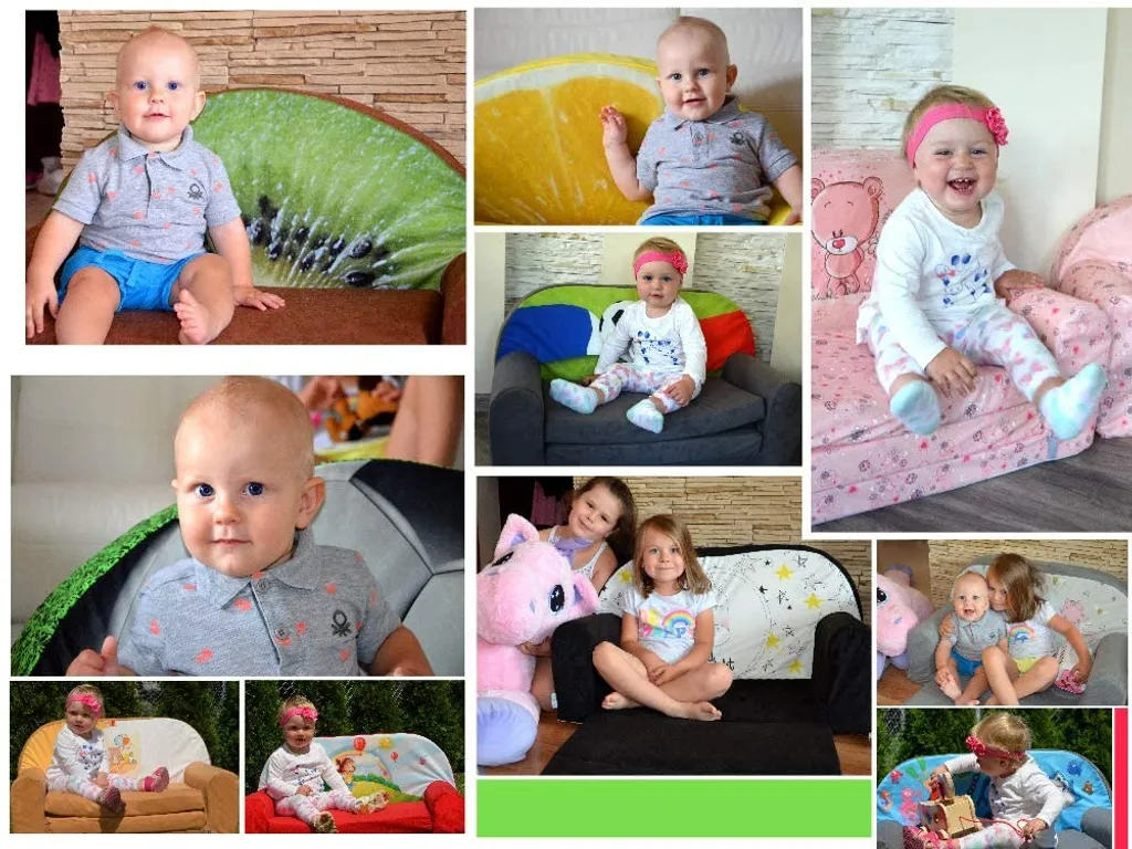 Kindersofa "MINI" Zum Aufklappen PIK Türkis W386 58 FORTISLINE 7 Kindersofa "MINI" Zum Aufklappen PIK Türkis W386 58 FORTISLINE – Bild 7