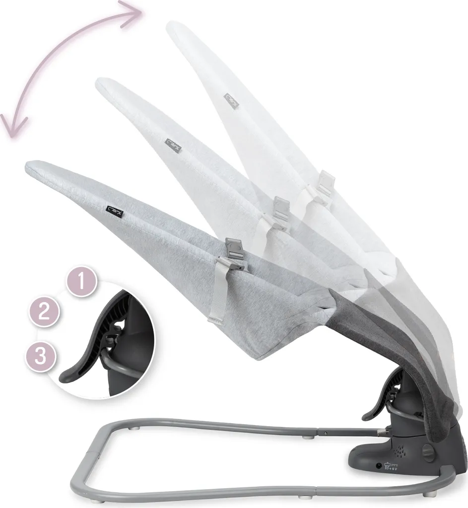 Babywippe Elektrisch Mit Musik Und Vibration Schaukel Hoehenverste MoMi BESS✔️Fernsteuerung ✔️12 Melodien ✔️Schaukeltim ✔️ Bis 9 Kg 7 Babywippe Elektrisch Mit Musik Und Vibration Schaukel Hoehenverste MoMi BESS✔️Fernsteuerung ✔️12 Melodien ✔️Schaukeltim ✔️ Bis 9 Kg – Bild 7