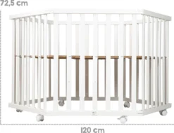 Roba Laufgitter 'Sternenzauber', 6-eckig, Verstellbar, Inkl. Schutzeinlage Und Bremsrollen, Taupe -Babyfreude Deutschland Verkaufs-Shop 727b764daa04b734303d5aa5b26eef48