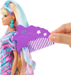 Barbie Totally Hair Puppe (blond/bunte Haare) Inkl. Styling-Zubehör -Babyfreude Deutschland Verkaufs-Shop 7362f161e99710e41a0d4ce8a17ea9c9