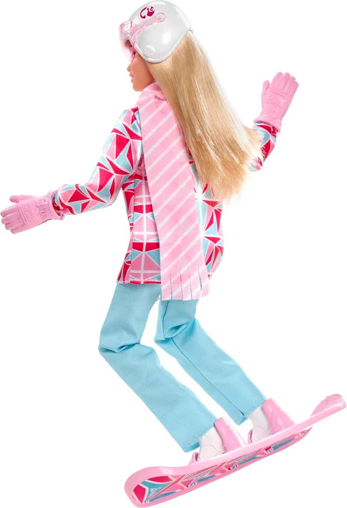 Barbie Snowboarderin Puppe, Barbie Set Inkl. Zubehör 5 Barbie Snowboarderin Puppe, Barbie Set Inkl. Zubehör – Bild 5