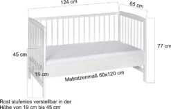Schardt Beistellbett Micky 60x120 Cm, Weiß Lackiert 5 Schardt Beistellbett Micky 60x120 Cm, Weiß Lackiert -Babyfreude Deutschland Verkaufs-Shop 73f45946180011883f4f16db899a8c5e