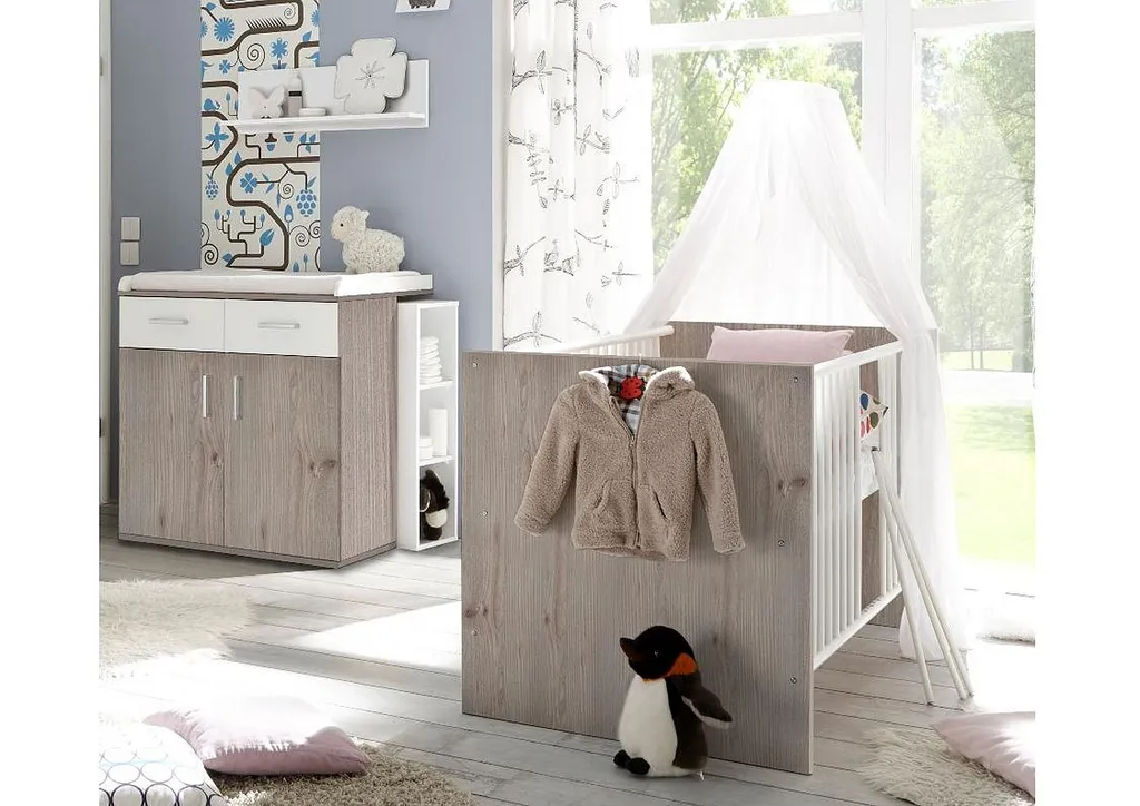 Babyzimmerset Sienna 8tlg. Nelson Eiche EAN 4260498522743 2 Babyzimmerset Sienna 8tlg. Nelson Eiche EAN 4260498522743 – Bild 2