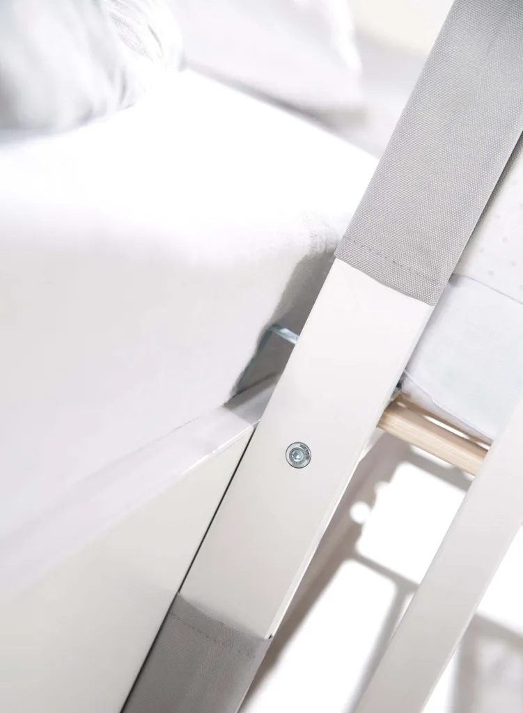 Roba Roombed 'Fox & Bunny' Babybett 60x120 Cm, Beistellbett Zum Elternbett Mit Kompletter Ausstattung 7 Roba Roombed 'Fox & Bunny' Babybett 60x120 Cm, Beistellbett Zum Elternbett Mit Kompletter Ausstattung – Bild 7