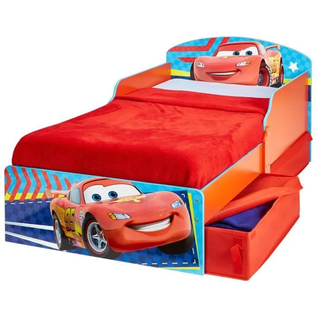 Cars Lightning McQueen Kinderbett 70 X 140 Cm Mit 2 Schubladen 5 Cars Lightning McQueen Kinderbett 70 X 140 Cm Mit 2 Schubladen – Bild 5