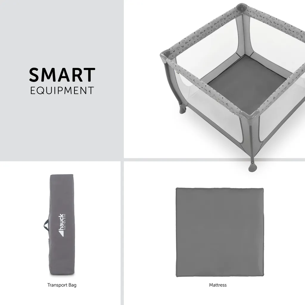 Hauck Sleep N Play SQ Nordic Grey 3 Hauck Sleep N Play SQ Nordic Grey – Bild 3