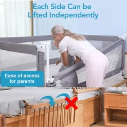 Zehnhase Bettgitter Länge 140 Cm 1 Seite Bettschutzgitter Kinderbettgitter Babybettgitter, Absturzsicherung Für Kinder, Baby, Grau 15 Zehnhase Bettgitter Länge 140 Cm 1 Seite Bettschutzgitter Kinderbettgitter Babybettgitter, Absturzsicherung Für Kinder, Baby, Grau -Babyfreude Deutschland Verkaufs-Shop 769618c5a2ee42a6b363d6d355aa3c88