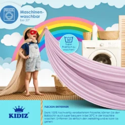 KIDIZ® Baldachin Kinderzimmer Betthimmel Babybett Für Schlafzimmer Inkl. Aufbewahrungstasche | Ohne Bohren | Saumlänge Ca. 270cm | Moskitonetz Insektenschutz Kinder Spielzelte, Farbe:Rosa 15 KIDIZ® Baldachin Kinderzimmer Betthimmel Babybett Für Schlafzimmer Inkl. Aufbewahrungstasche | Ohne Bohren | Saumlänge Ca. 270cm | Moskitonetz Insektenschutz Kinder Spielzelte, Farbe:Rosa -Babyfreude Deutschland Verkaufs-Shop 781c24bd09bdc308157b9eae60d8a22e