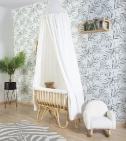 Childhome Wiege Rattan Rechteckig 90X50 + Matratze + Jersey Bezug Altweiss; Crratsqc -Babyfreude Deutschland Verkaufs-Shop 78650995363f5adec18be7198e61e32a